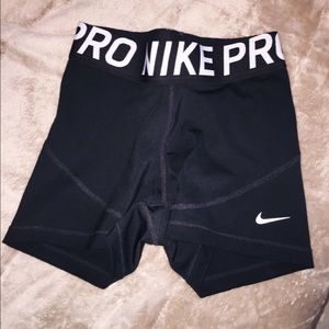 Nike workout shorts (compression)